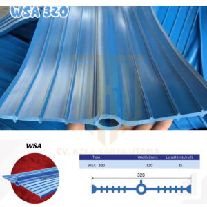 Waterstop PVC Maspion WSA 320 Lebar 32 cm Panjang 25 Meter